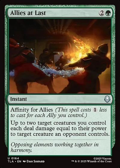 Allies at Last