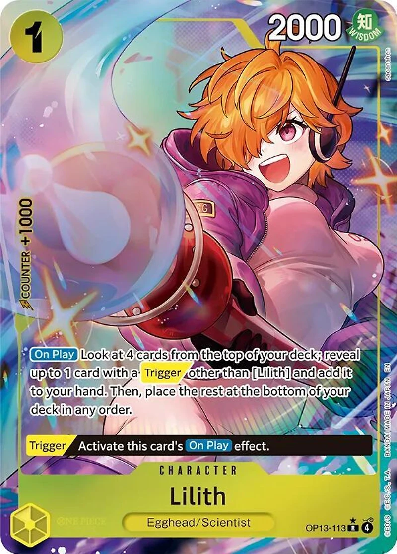 Lilith (Alternate Art) - OP13-113 - R - Foil