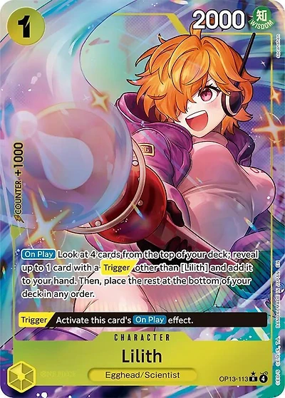 Lilith (Alternate Art) - OP13-113 - R - Foil