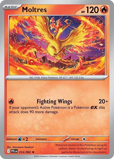 Moltres - 014/094 - Holo Rare