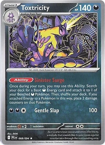 Toxtricity - 068/094 - Holo Rare