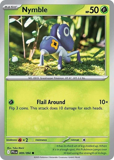 Nymble - 009/094 - Common - Reverse Holo