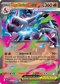 Mega Charizard X ex - 013/094 - Double Rare