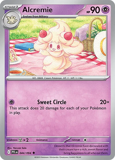 Alcremie - 044/094 - Uncommon - Reverse Holo