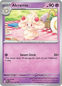 Alcremie - 044/094 - Uncommon - Reverse Holo