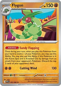 Flygon - 053/094 - Rare - Reverse Holo