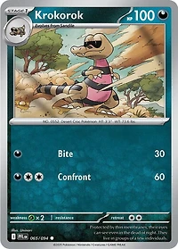 Krokorok - 065/094 - Common - Reverse Holo