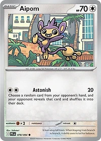 Aipom - 078/094 - Common - Reverse Holo