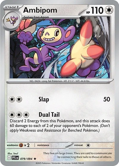 Ambipom - 079/094 - Holo Rare