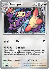 Ambipom - 079/094 - Holo Rare