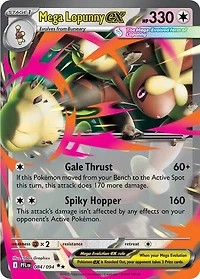 Mega Lopunny ex - 084/094 - Double Rare