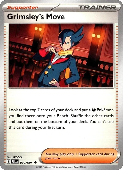 Grimsley's Move - 090/094 - Uncommon - Reverse Holo