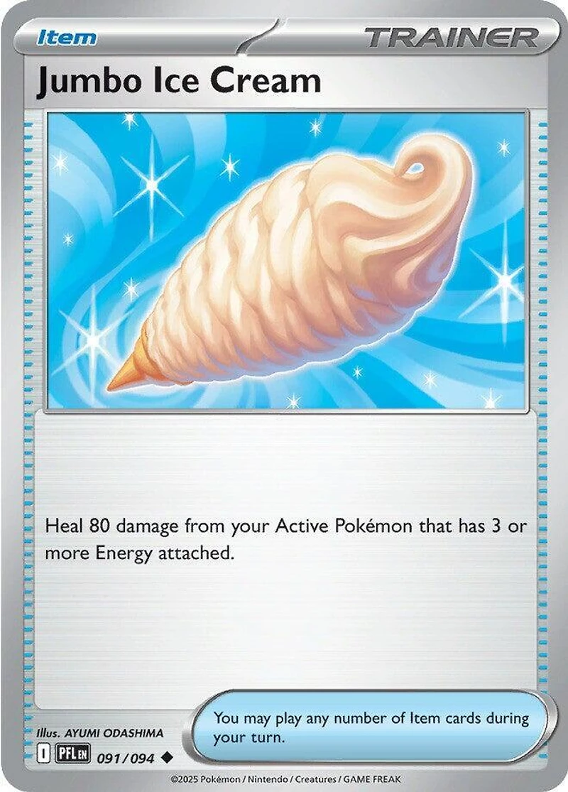Jumbo Ice Cream - 091/094 - Uncommon - Reverse Holo