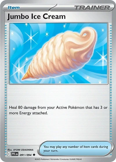Jumbo Ice Cream - 091/094 - Uncommon - Reverse Holo