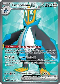 Empoleon ex - 114/094 - Ultra Rare