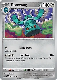 Bronzong - 072/094 - Uncommon - Reverse Holo
