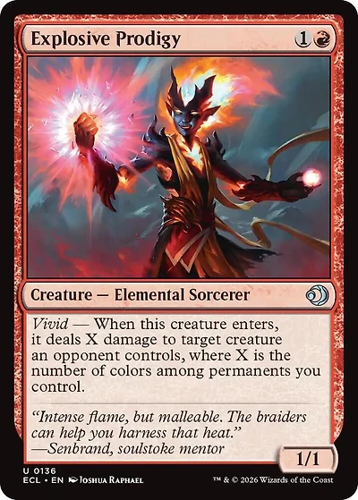 Explosive Prodigy - Foil