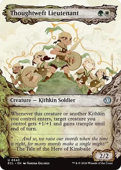 Thoughtweft Lieutenant - Foil - Showcase