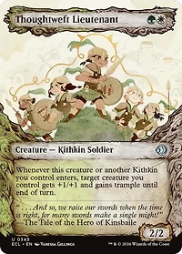 Thoughtweft Lieutenant - Foil - Showcase
