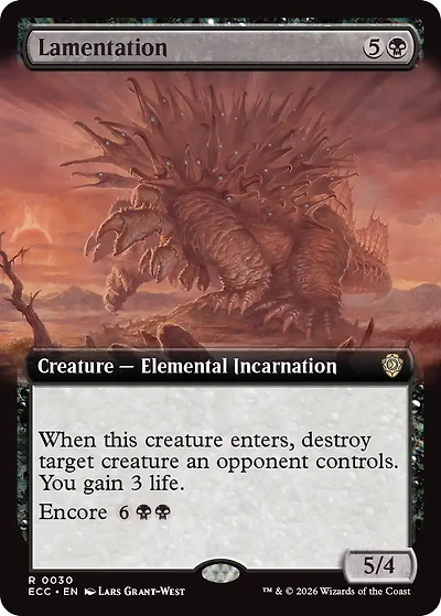 Lamentation - Extended Art