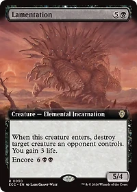 Lamentation - Extended Art