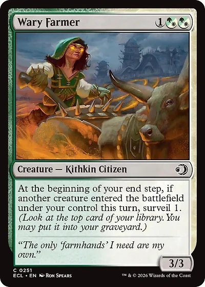 Wary Farmer - Foil