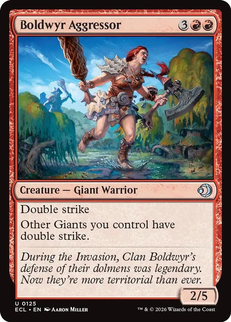 Boldwyr Aggressor - Foil