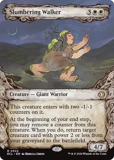 Slumbering Walker - Foil - Showcase