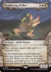 Slumbering Walker - Foil - Showcase