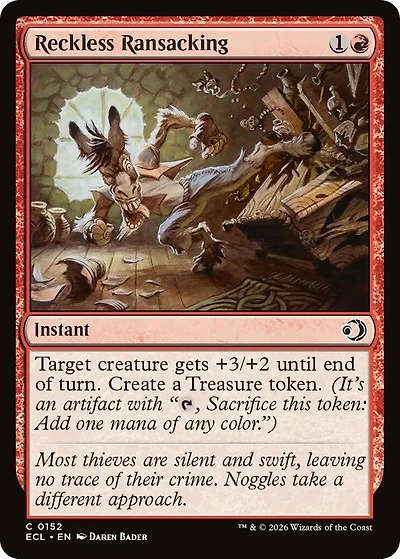 Reckless Ransacking - Foil