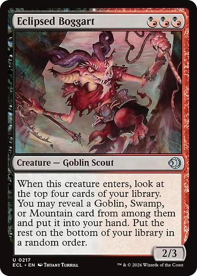 Eclipsed Boggart - Foil
