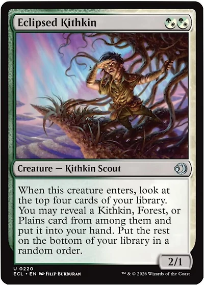 Eclipsed Kithkin - Foil