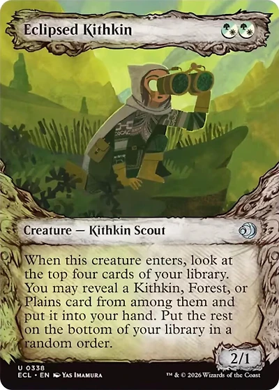 Eclipsed Kithkin - Foil - Showcase