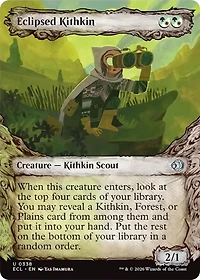 Eclipsed Kithkin - Foil - Showcase