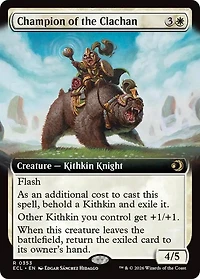 Champion of the Clachan - Extended Art