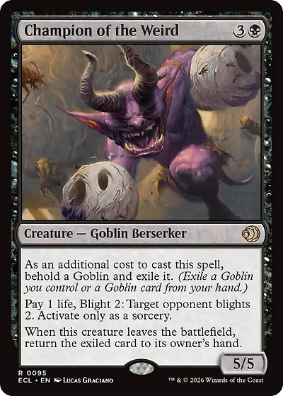 Champion of the Weird - Foil