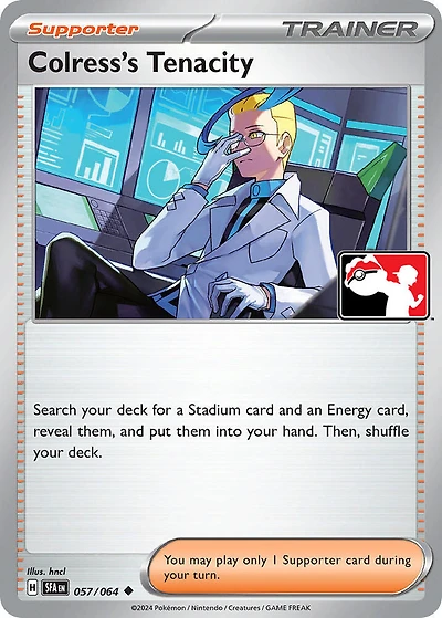 Colress's Tenacity - 057/064 - Uncommon - Holo