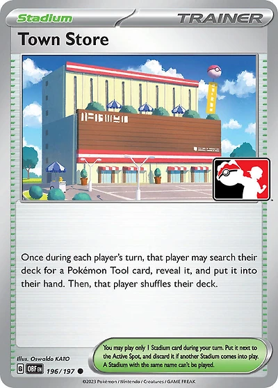Town Store - 196/197 - Common - Holo