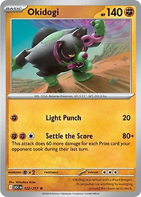 Okidogi - 122/217 - Holo Rare