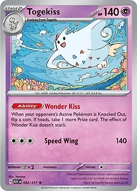 Togekiss - 082/217 - Holo Rare