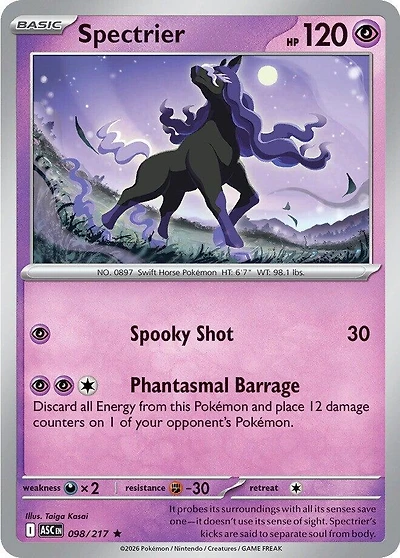 Spectrier - 098/217 - Holo Rare