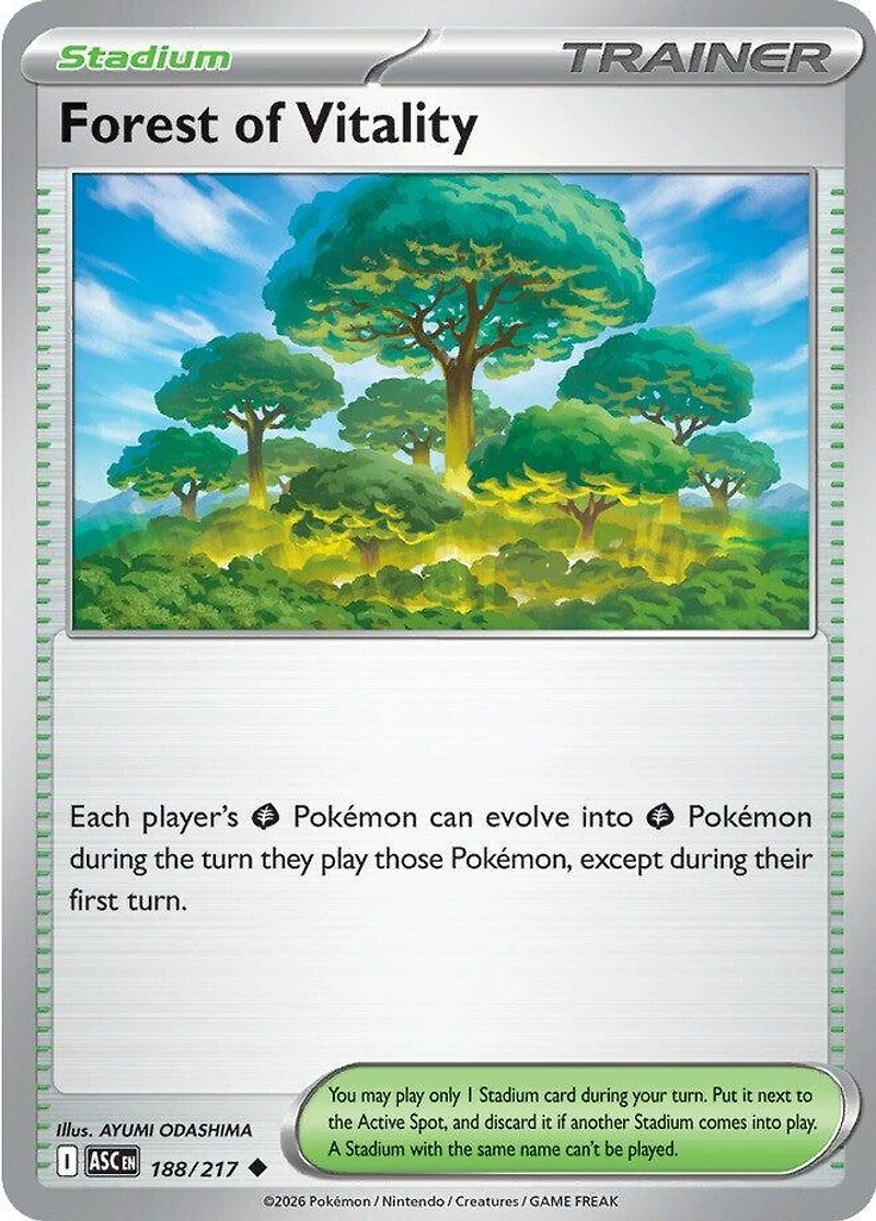 Forest of Vitality - 188/217 - Uncommon