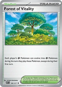 Forest of Vitality - 188/217 - Uncommon