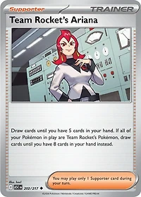 Team Rocket's Ariana - 202/217