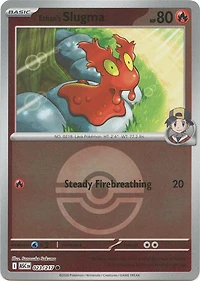 Ethan's Slugma (Poke Ball) - 023/217 - Common - Reverse Holo