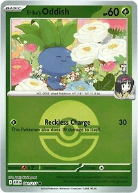 Erika's Oddish (Poke Ball) - 001/217 - Common - Reverse Holo