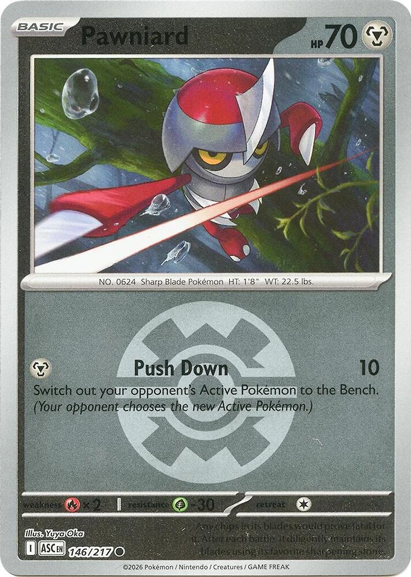 Pawniard (Quick Ball) - 146/217 - Common - Reverse Holo