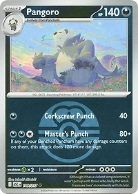 Pangoro (Love Ball) - 140/217 - Uncommon - Reverse Holo