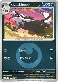 Galarian Linoone (Energy Symbol) - 131/217 - Common - Reverse Holo