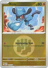 Riolu (Energy Symbol) - 112/217 - Common - Reverse Holo